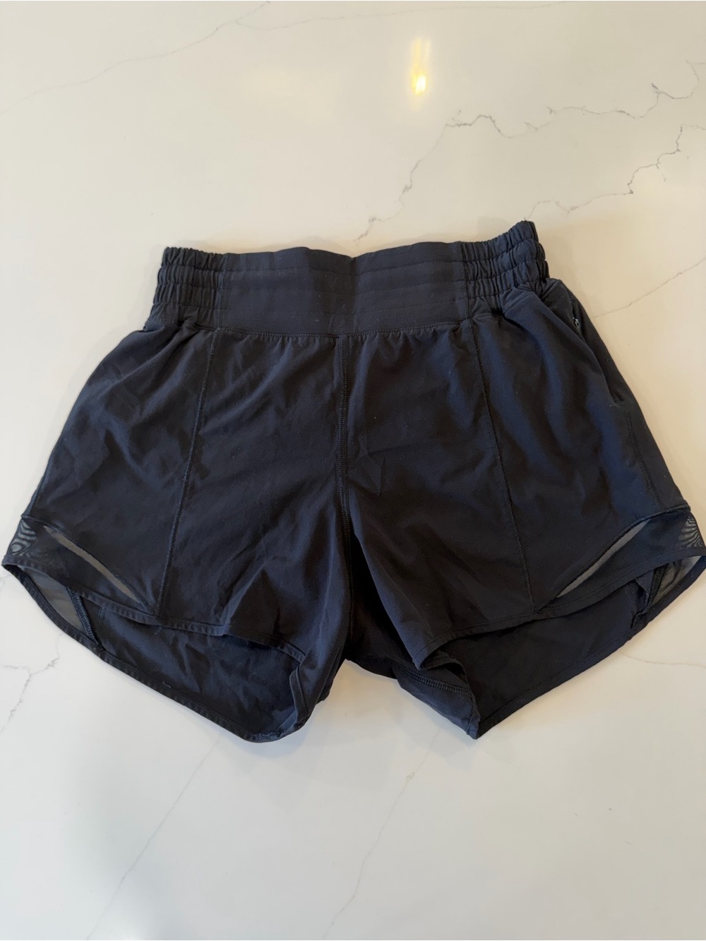 lululemon athletica Black Hottie Hot Shorts